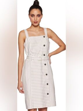 Tommy Hilfiger Women's  Striped Button Down Dress